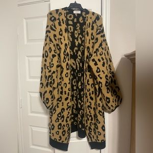 CJLA Leopard Print Cardigan